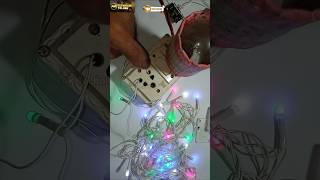 how to on LED lights without control box ledlights shortvideo decorationlight short ytshorts [upl. by Enywtna]