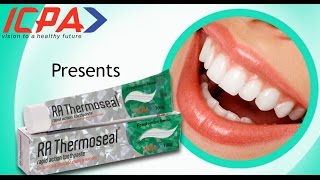 RA Thermoseal  The perfect solution for tooth sensitivity [upl. by Olwen]