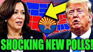 October 57 Polling Update  Trump vs Harris in Arizona  Latest 2024 [upl. by Ceporah562]