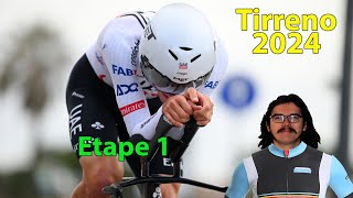 🚴‍♂️TirrenoAdriatico 2024🇮🇹  Etape 1 Débrief Ayuso Vauquelin Vingegaard Hindley [upl. by Butterfield672]