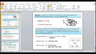 CORRECTION EXERCICE 6 BIOCHIMIE STRUCTURALE BCG S4LES ACIDES AMINÉSPEPTIDESPROTÉINES [upl. by Shlomo644]