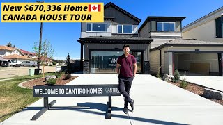 New Canadian House 670336 Full Home Tour Life In Canada Houses in Edmonton Alberta [upl. by Oglesby]