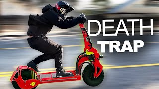 INSANE 10000 Electric Scooter 80mph [upl. by Fineberg]