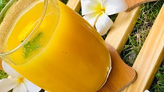 Mango iced tea by Nims cooking and munching [upl. by Sproul]