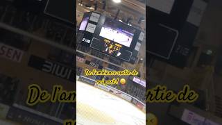 Ajoie réveiller vous bordel  😢😢💛🖤🐉 hockey hcajoie [upl. by Enilada441]