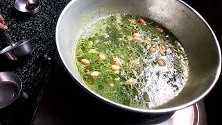 Shrawan special village style Palakach gargat recipe  Kokanatalya recipes Shitals recipes [upl. by Kidder]