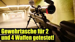 Gewehrtasche für 2 im Test und 4 Waffen testen 45x70 308 Schrott [upl. by Horn641]