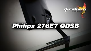 Philips 276E7 QDSB จอสำหรับคนทำงานในราคาเจ็ดพันปลายๆ รีวิว by itreborn 4K [upl. by Amiarom]