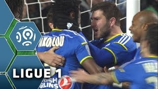 Goal Nicolas NKOULOU 64  AS SaintEtienneOlympique de Marseille 11  160214  ASSEOM [upl. by Alarick]