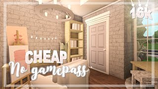 BLOXBURG Cheap No Gamepass Blush House 16k  House build [upl. by Muna30]