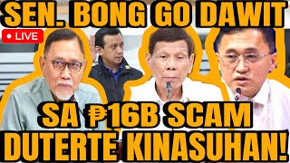 DUTERTE AT SEN BONG GO DINAWIT NI TRILLANES SA ₱16B SCAM [upl. by Partan]