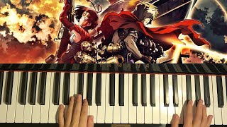 Kabaneri of the Iron Fortress ED  Ninelie Piano Tutorial Lesson [upl. by Rezzani53]