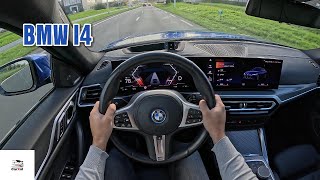 BMW i4 eDrive 40  POV Drive [upl. by Mallin]