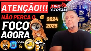 ðŸ”´ALERTA MÃXIMA ðŸ”¥NÃƒO PERCA O FOCO OS SINAIS SÃƒO CLAROS 1000 AINDA EM 2024 BOM DIA CRYPTO [upl. by Ernesta173]