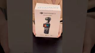 DJI Osmo Pocket 3 Creator Combo Unboxing djiosmopocket3 contentcreator international gadgets [upl. by Esmaria]