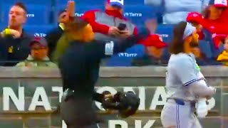 Bo Bichette EJECTED Ejection For Helmet Slam  Blue Jays vs Nationals  2024 MLB Highlights [upl. by Snook]