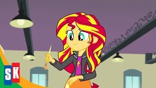 Getting Ready for the Musical Showcase  My Little Pony Equestria Girls  Rainbow Rocks [upl. by Ithaman]