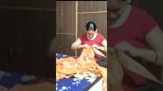 Old saree reuse reuse ideas bollywood hindisong vlogs oldsareeuse song rubiagrawal [upl. by Nafis]