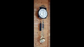 Warmink Dutch Wallclock Comtoise style 1960 [upl. by Otit]