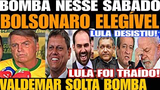 BOLSONARO ELEGÍVEL LULA DESISTIU VALDEMAR DO PL SOLTA BOMBA PT E LULA ENTRA EM DESESPERO 2026 [upl. by Atalie883]