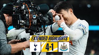 TOTTENHAM HOTSPUR 41 NEWCASTLE UNITED  PREMIER LEAGUE EXTENDED HIGHLIGHTS [upl. by Malynda108]