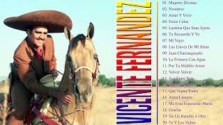 VICENTE FERNANDEZ SUS MEJORES EXITOS  LAS 35 GRANDES CANCIONES DE VICENTE FERNANDEZ [upl. by Gnuh]