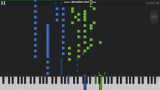 Chanson Boheme From Carmen  piano Tiles 2 Cover [upl. by Kwasi]