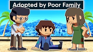 Adopted By POOR Family In GTA 5 [upl. by Tur]