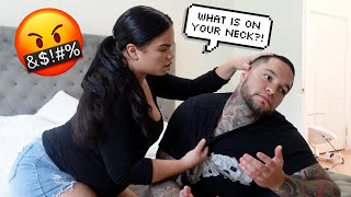 HICKEY PRANK ON GIRLFRIEND  SHE LEAVES ME [upl. by Maighdiln]