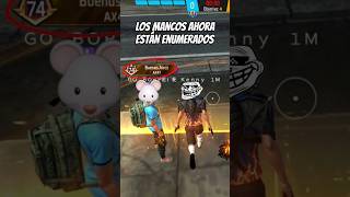 BOTS con TOPs de ARMAS 😱 freefire [upl. by Atoiyanap]