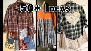 50 MENS BUTTON UP SHIRT UPCYCLES TO INSPIRE YOU  ep13 [upl. by Magas694]