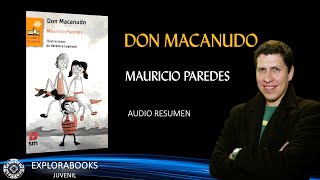 DON MACANUDO  Mauricio Paredes  RESUMEN Análisis y Cuestionario [upl. by Ahsatam]