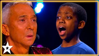 ANGELIC Voice Brings Judges TO TEARS and Wins the GOLDEN BUZZER on Britains Got Talent [upl. by Renat]