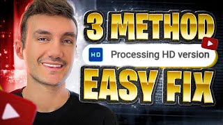 How To Fix Processing HD Version Stuck On Youtube 2024✅ [upl. by Iadrahs]