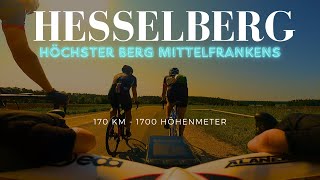 170km Rennradtour  Auf den höchsten Berg Mittelfrankens  Hesselberg 🇩🇪 [upl. by Knapp]