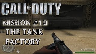 Call of Duty  Mission 19  The Tank Factory Soviet Campaign [upl. by Aderb]