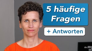 Vorstellungsgespräch Die 5 häufigsten Fragen  perfekte Antworten [upl. by Lipson177]