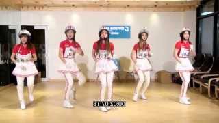 Crayon Pop Bar Bar Bar mirrored Dance Practice [upl. by Tedi]