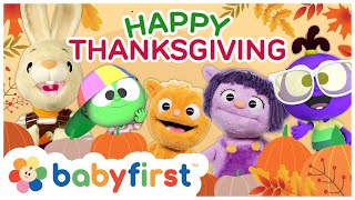 Happy Thanksgiving  Thanksgiving Special 2023 with all Your Favorite Characters  BabyFirst TV [upl. by Welbie649]