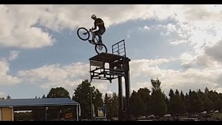 World Record for highest Trial Bike Jump [upl. by Aisenat191]