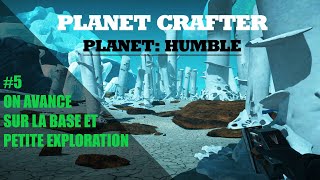 Planet Crafter DLC Humble 5  On avance sur la base et petite exploration [upl. by Latreece]