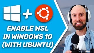 How to Install amp Enable WSL in Windows 10  how to access files [upl. by Ardnoed]