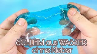 SCHLEIM aus WASSER ohne Kleber [upl. by Ellehcar436]