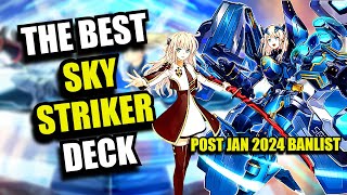 YuGiOh The BEST Sky Strikers Deck Profile  POST JANUARY 2024 BANLIST UPSTART AT 3 [upl. by Creigh]