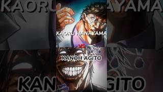 Kanoh agito vs hanayama kaoru baki kengan vs edit animeedit [upl. by Whiting]