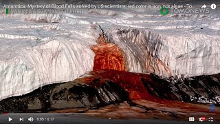 What are the Real Bloody Facts about Blood FallsJohns Hopkins Investigates so lets look [upl. by Delwyn]