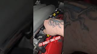 2005 SRT 10 RAM fuel injector connector removal [upl. by Anileba]