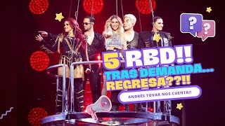 💥💥💥RBD REGRESA tras GANAR DEMANDA ANAHÍ INVOLUCRADA ANDRÉS TOVAR esposo de MAITE lo cuenta 😯😯 [upl. by Llig]