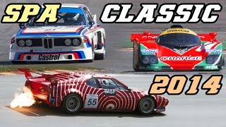 Spa Classic 2014 highlights flames crash pure sound [upl. by Service]