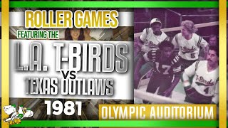 1981 Roller Games LA TBirds vs Texas Outlaws 9486 [upl. by Magnum]